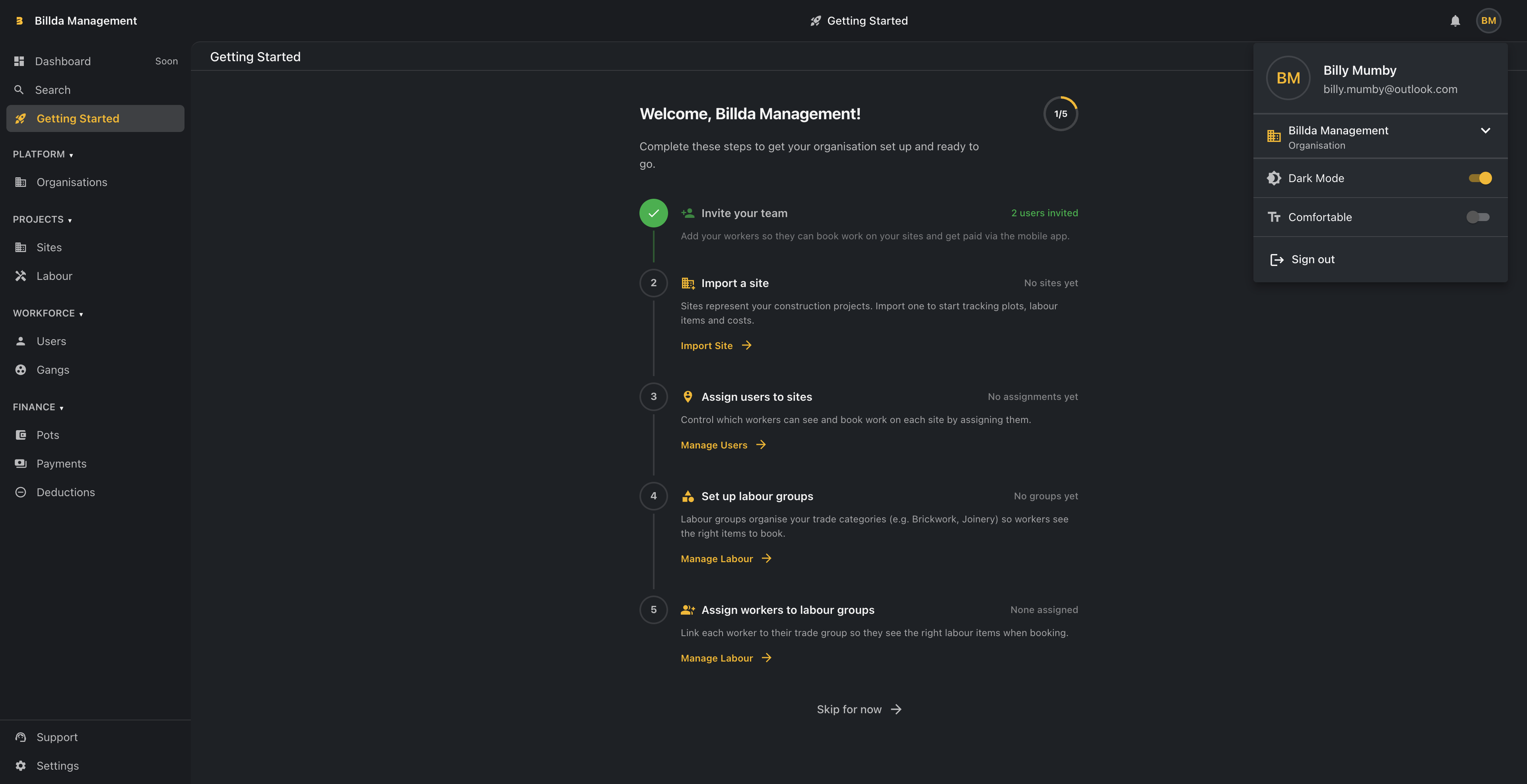 Ready for early adopters